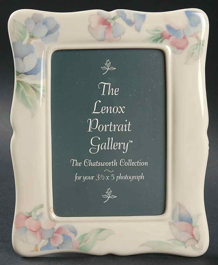 Chatsworth Collection Frame Holds 3 1/2" X 5" by Lenox-1