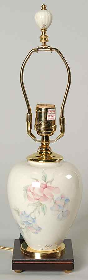 Chatsworth Collection 15" Electric Lamp No Shade by Lenox-1