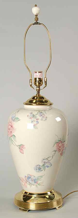 Chatsworth Collection 28" Electric Lamp No Shade by Lenox-1
