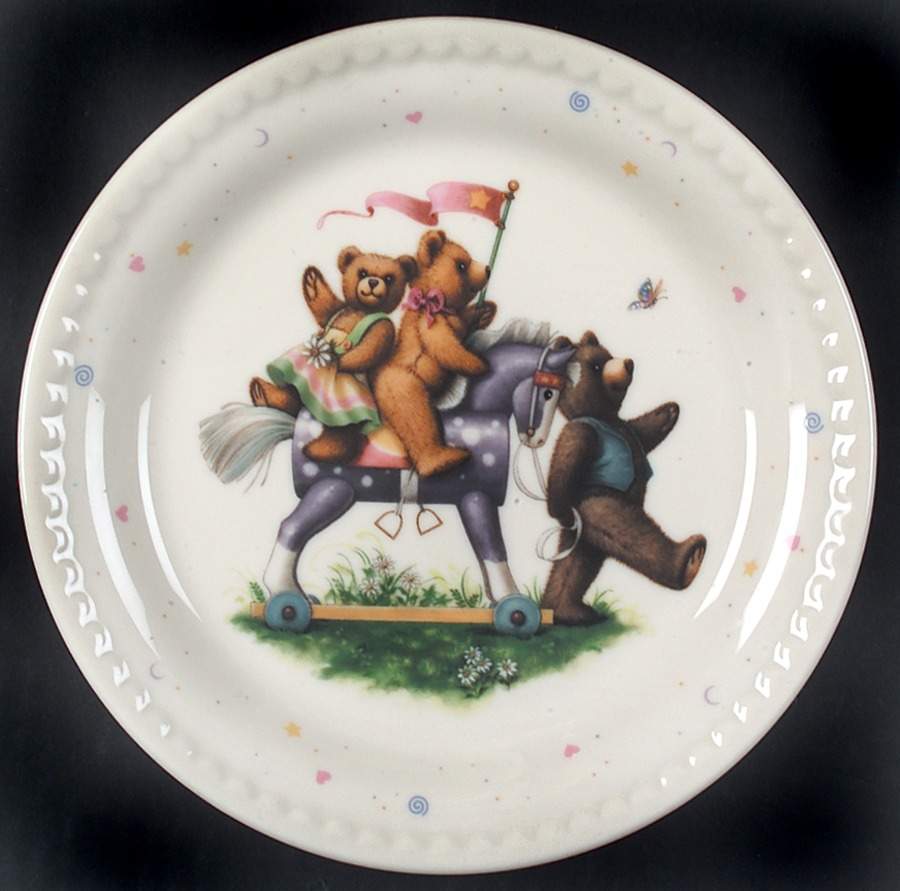 China Bears Child's Plate by Lenox-1