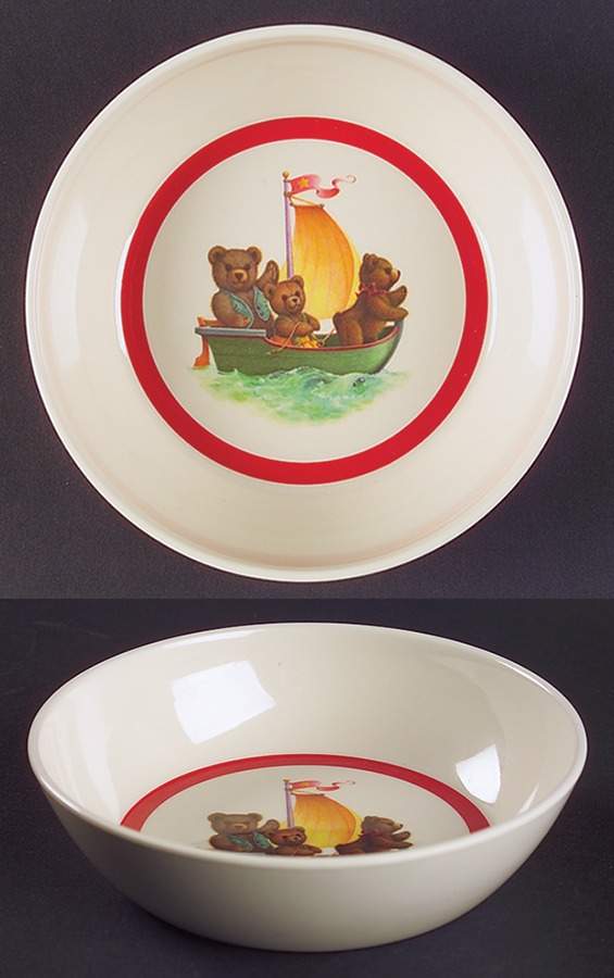China Bears Melmac/Melamine Child's Bowl by Lenox-1