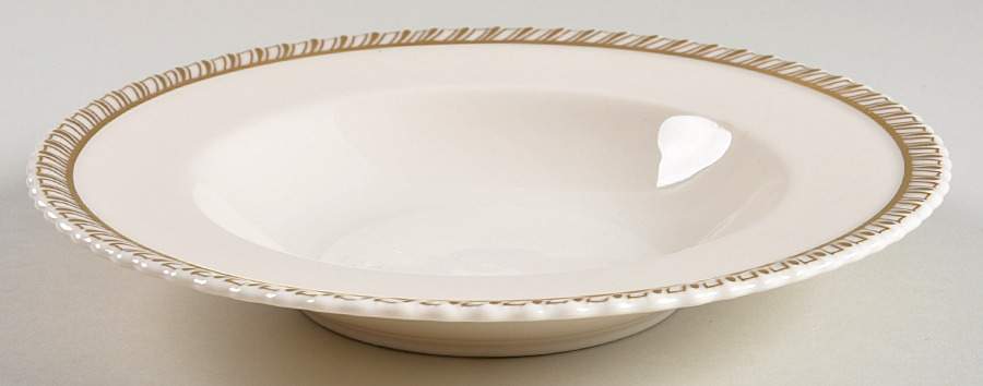 Chelsea Cream Rim Soup Bowl by Lenox-1