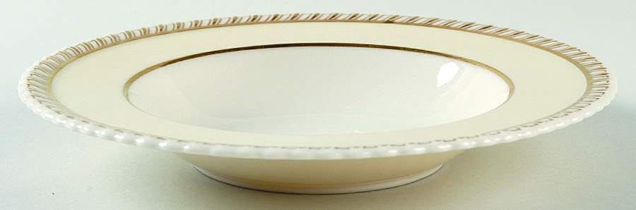 Chelsea Cream Rim Soup Bowl by Lenox-1