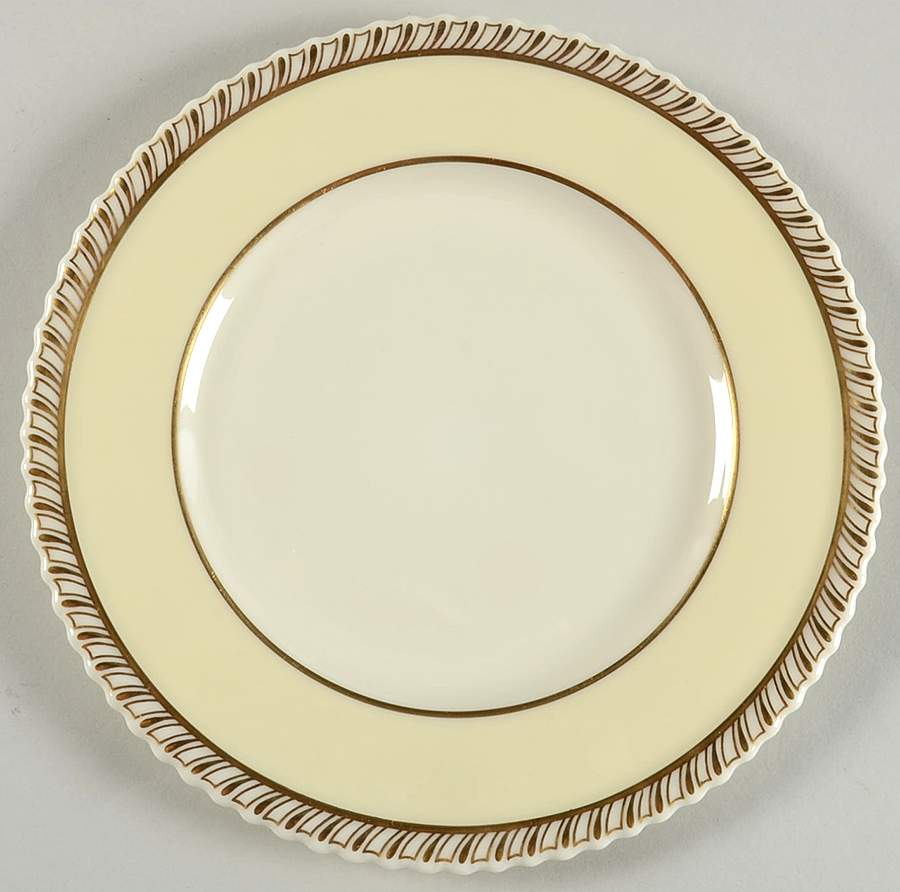 Chelsea Cream Salad Plate by Lenox-1