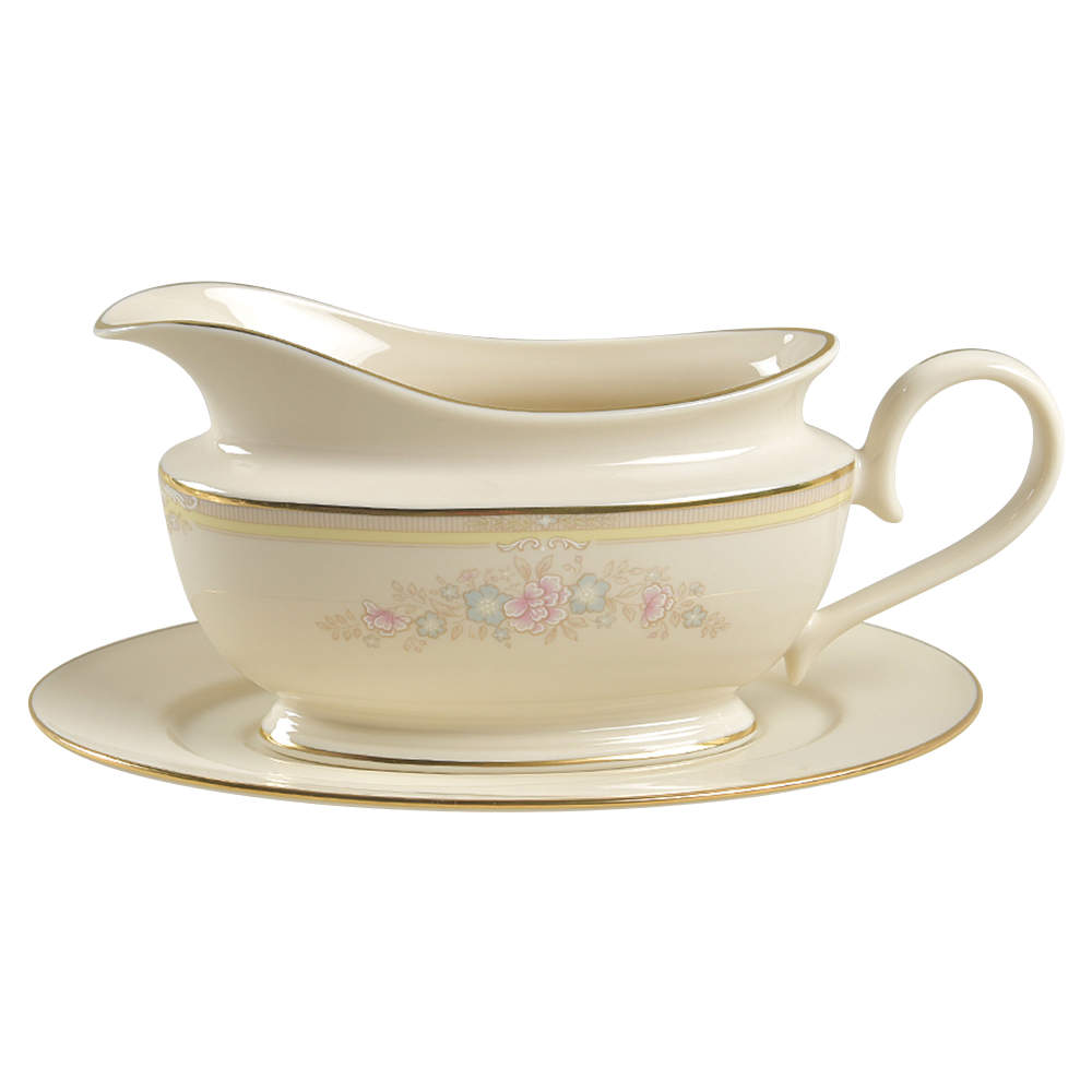 Chesapeake Gravy Boat & Underplate by Lenox-1