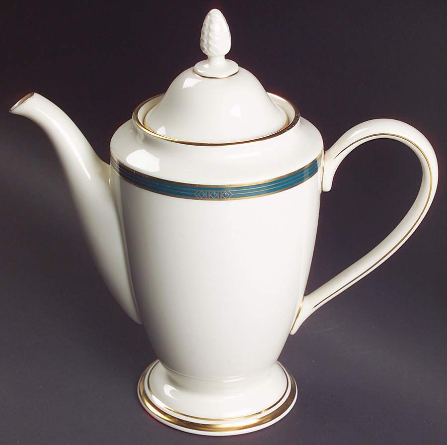 Chatham Gate 1999 Shape Coffee Pot & Lid by Lenox-1
