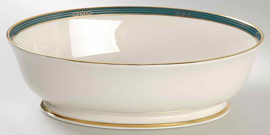 Chatham Gate 9" Oval Vegetable Bowl by Lenox-1