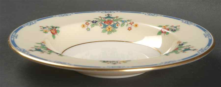 Chippendale Rim Fruit/Dessert (Sauce) Bowl by Lenox-1