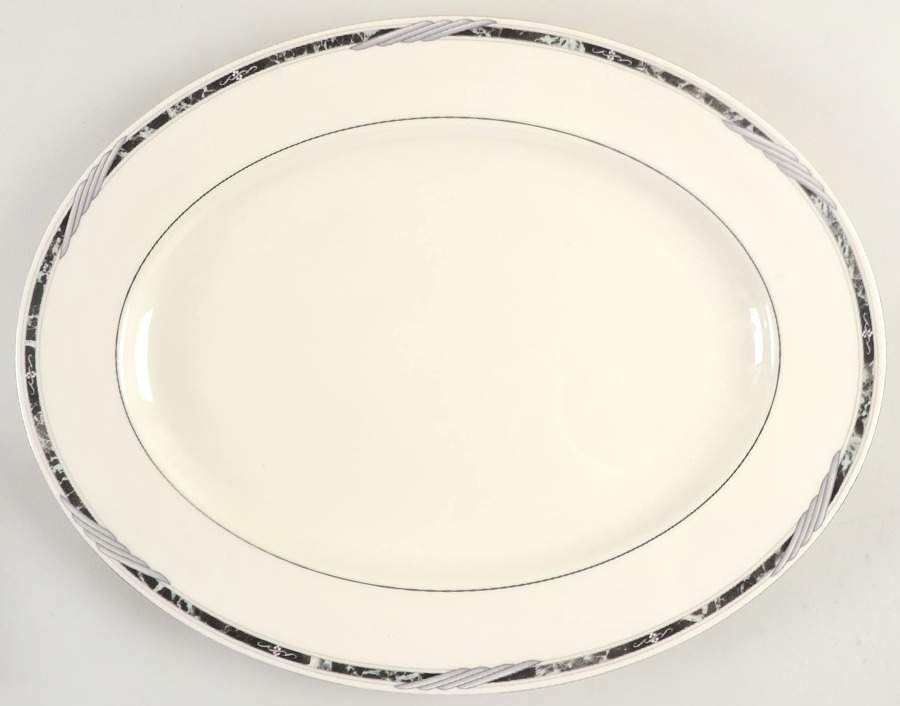 City Chic 16" Oval Serving Platter by Lenox-1