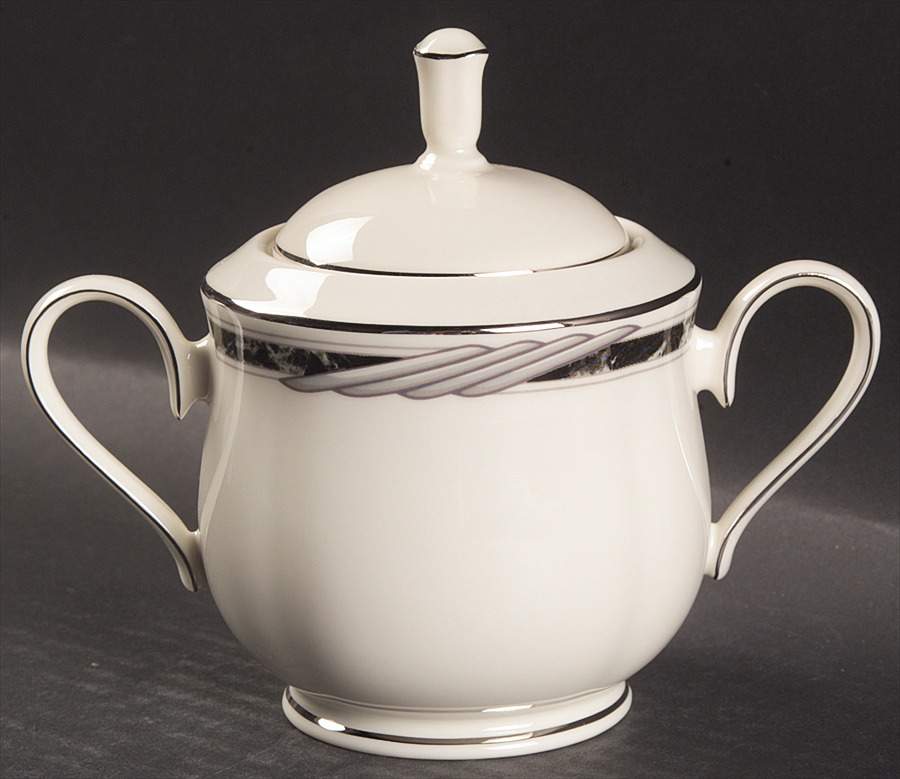 City Chic Sugar Bowl & Lid by Lenox-1
