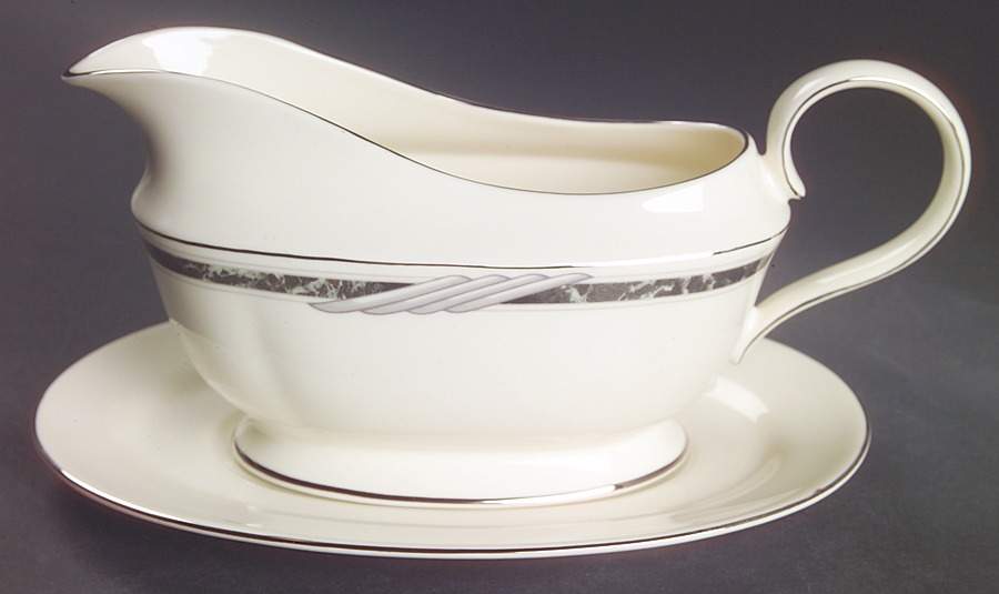 City Chic Gravy Boat & Underplate by Lenox-1