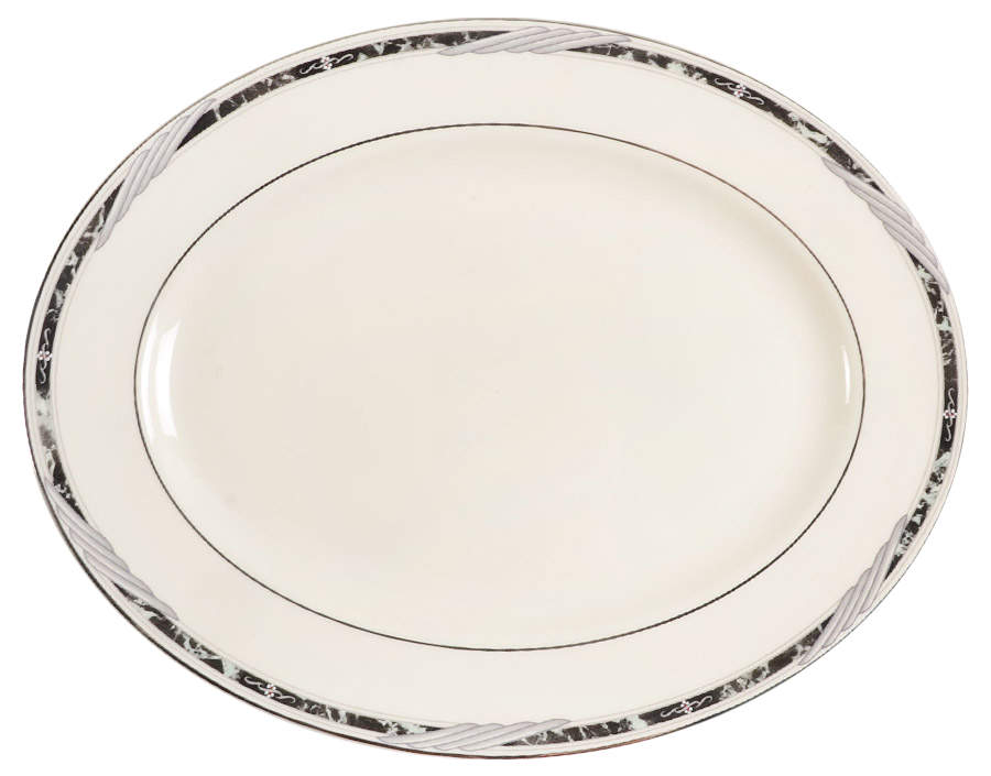 City Chic 13" Oval Serving Platter by Lenox-1