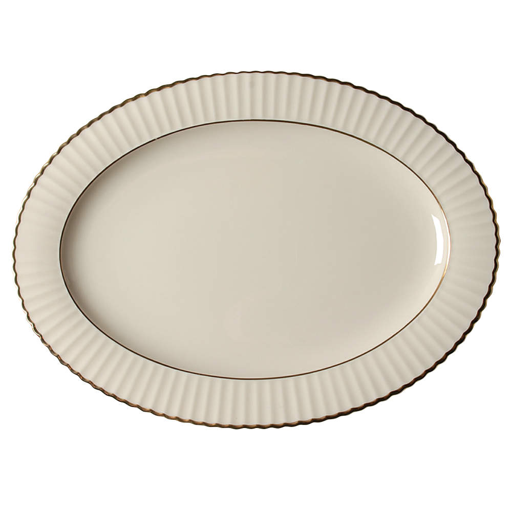 Citation Gold 13" Oval Serving Platter by Lenox-1