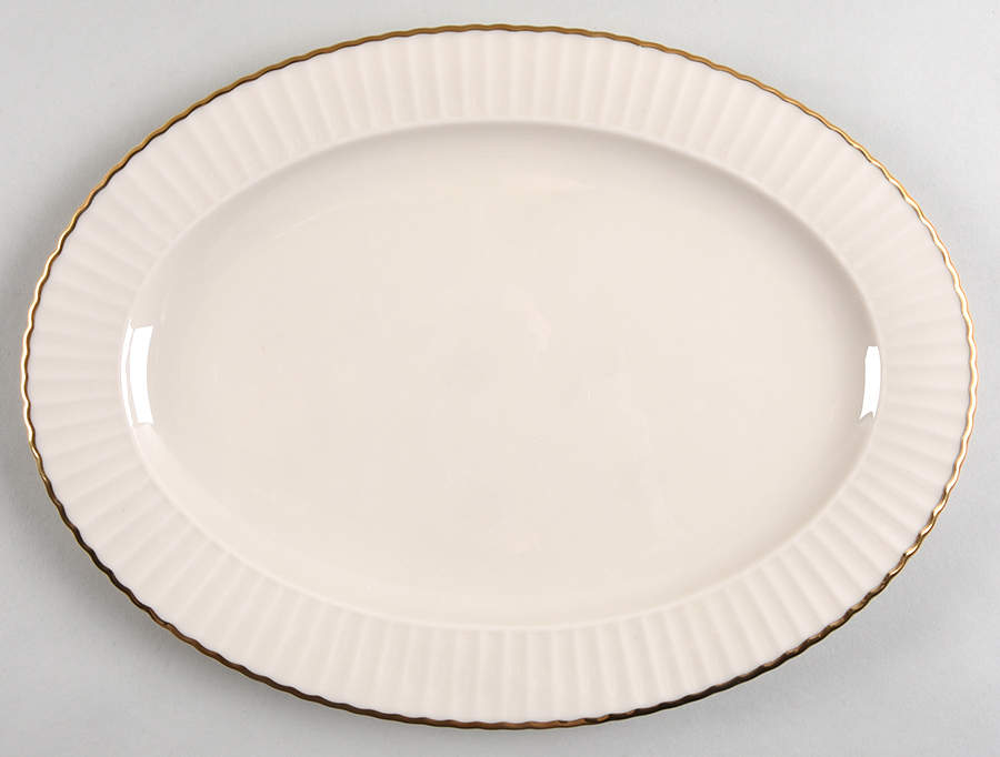 Citation Gold 13" Oval Serving Platter by Lenox-1