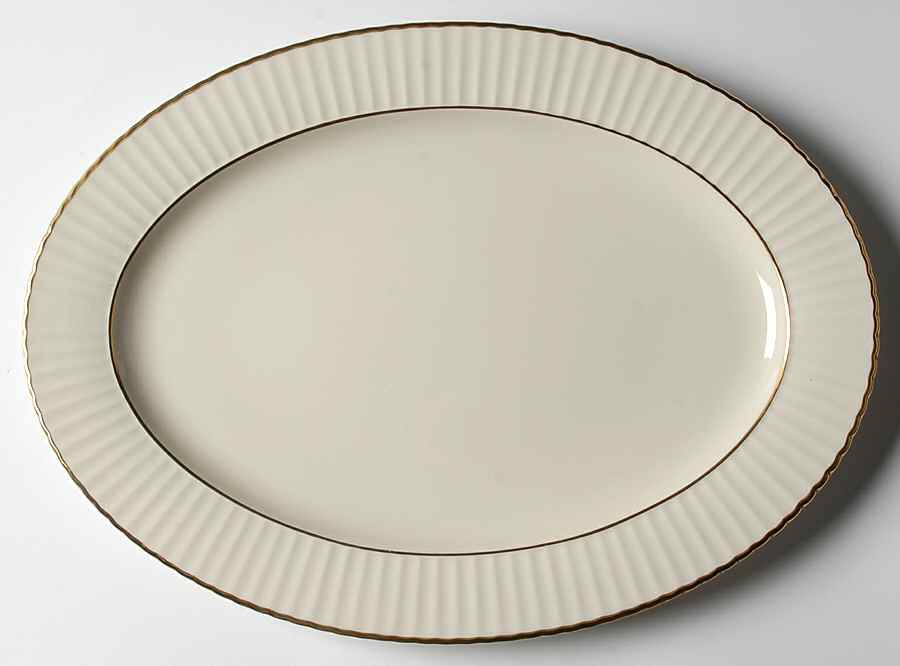 Citation Gold 15" Oval Serving Platter by Lenox-1