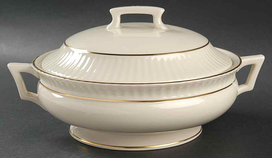 Citation Gold Round Covered Vegetable by Lenox-1