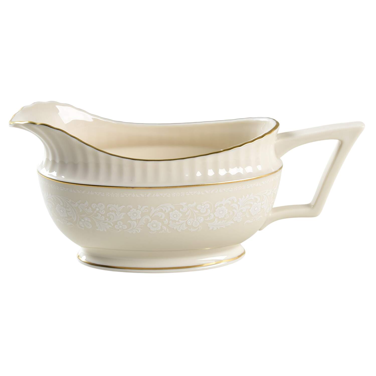 Citation Lace Gravy Boat by Lenox-1