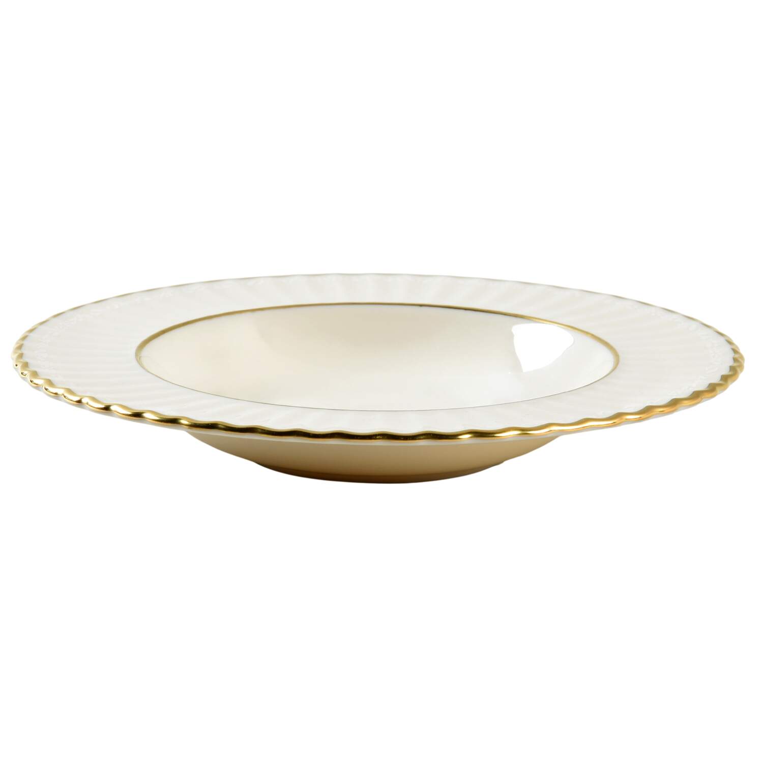 Citation Lace Rim Fruit/Dessert (Sauce) Bowl by Lenox-1