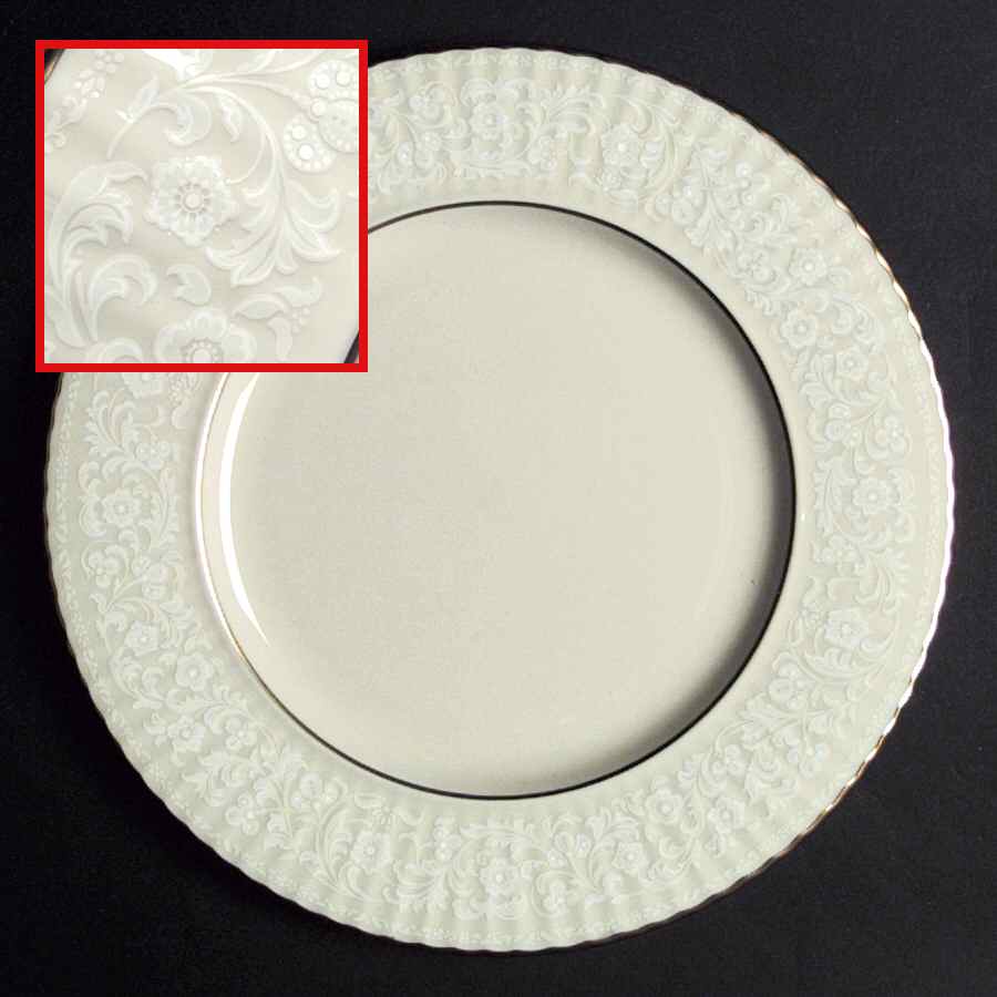 Citation Lace Dinner Plate by Lenox-1