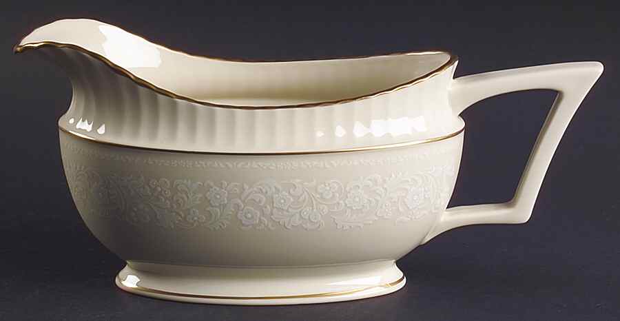 Citation Lace Gravy Boat by Lenox-1