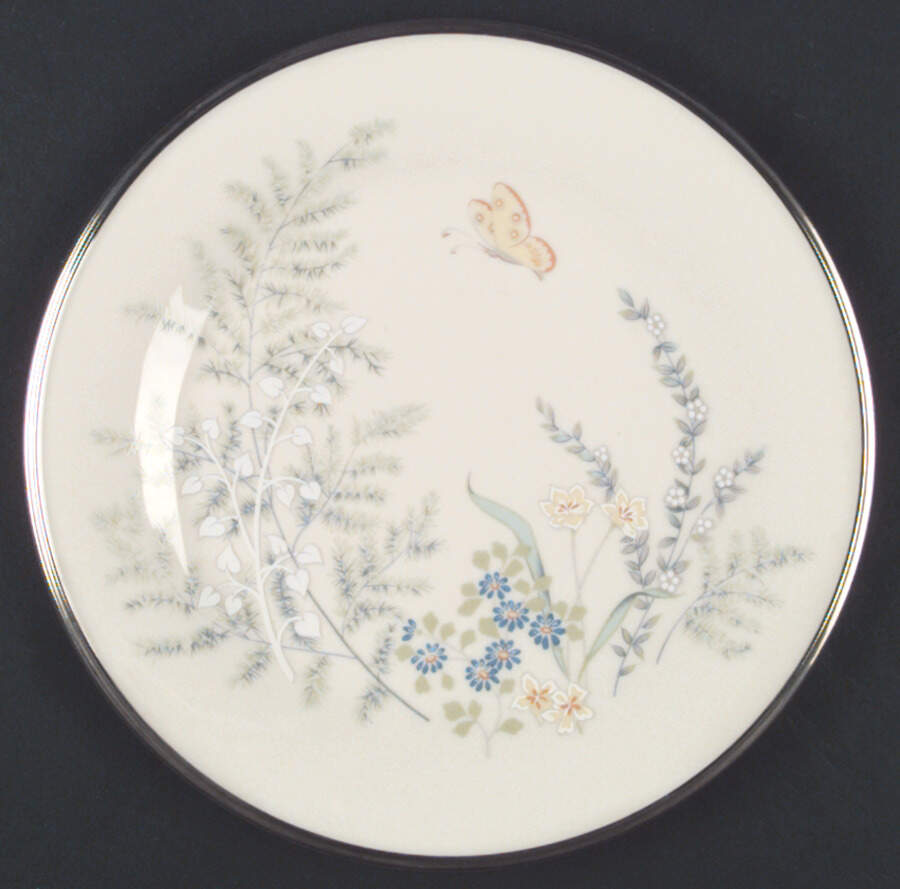 Cinderella (Newer, Platinum Trim) Dinner Plate by Lenox-1