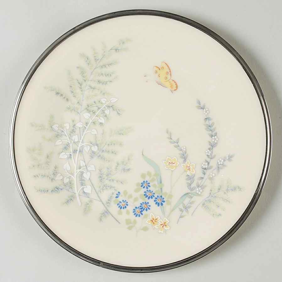 Cinderella (Newer, Platinum Trim) Salad Plate by Lenox-1