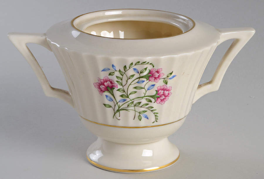 Cinderella (Old, Gold Trim) Sugar Bowl No Lid by Lenox-1