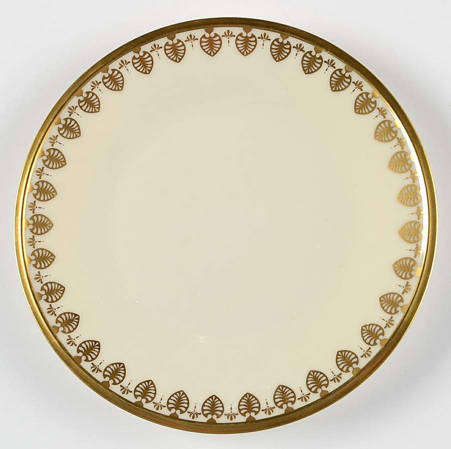 Clarion Dessert Plate/Cream Soup Saucer for Footed Bowl by Lenox-1