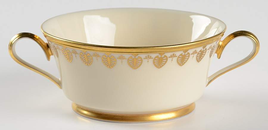 Clarion Footed Cream Soup Bowl by Lenox-1