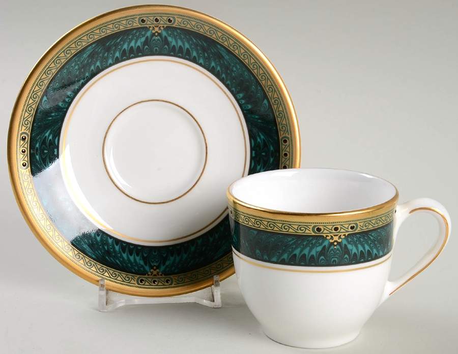 Classic Edition Flat Demitasse Cup & Saucer Set by Lenox-1