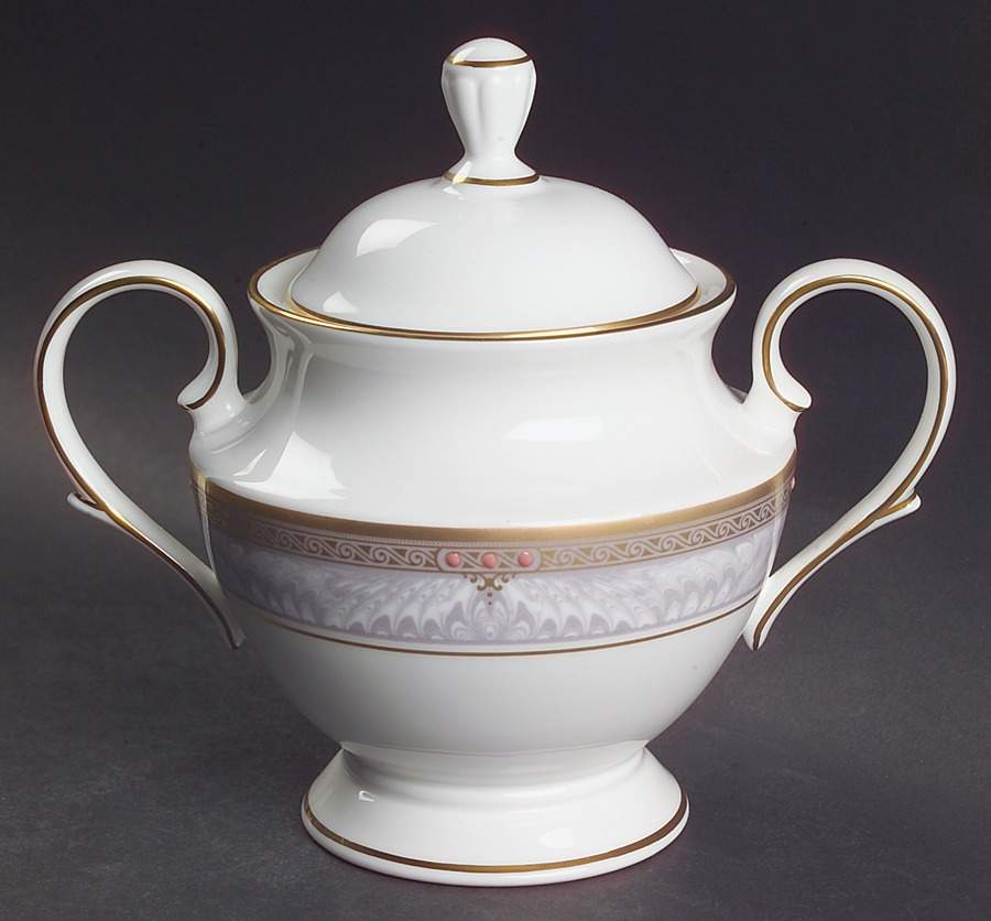 Classic Elegance Sugar Bowl & Lid by Lenox-1