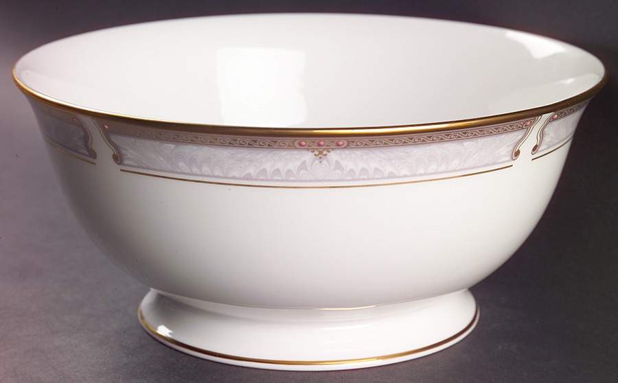 Classic Elegance 8" Round Vegetable Bowl by Lenox-1