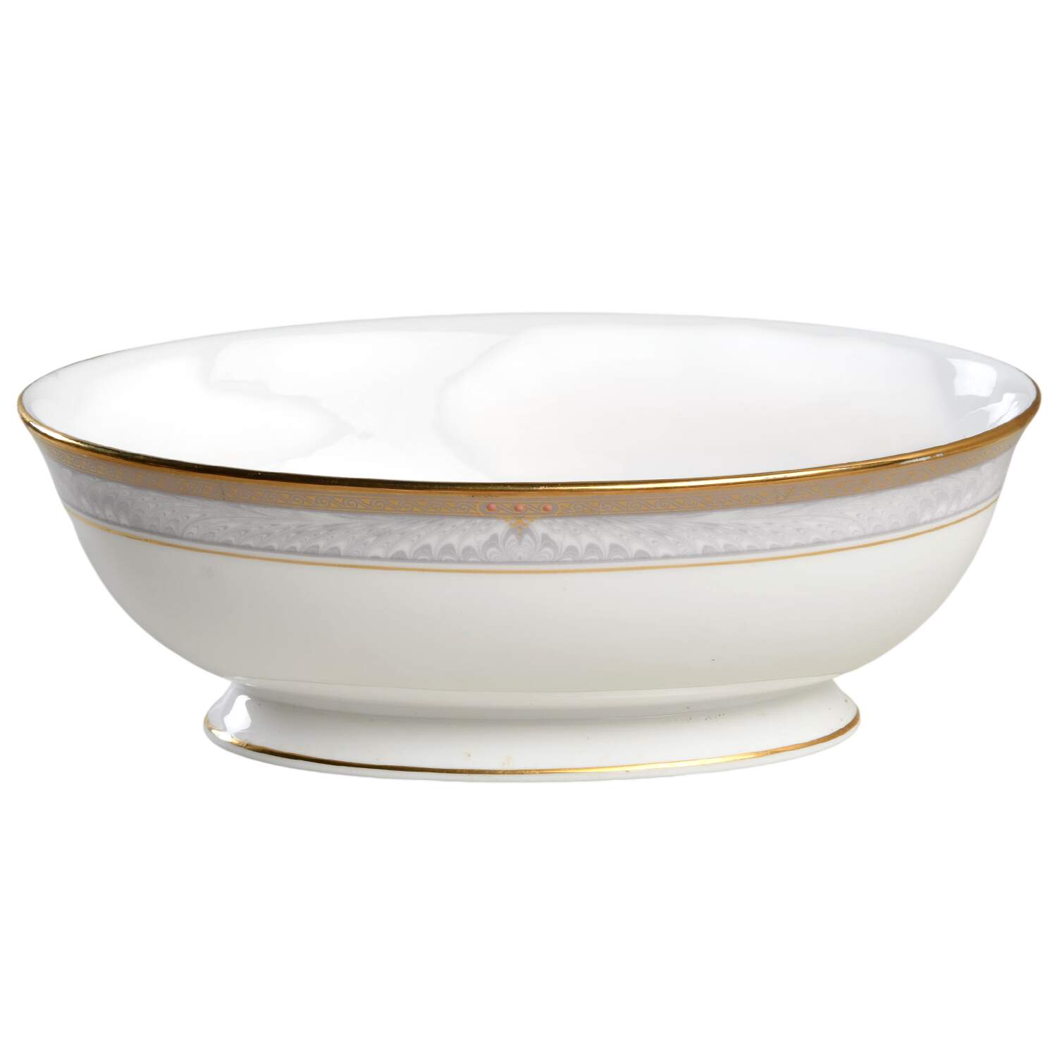 Classic Elegance 9" Oval Vegetable Bowl by Lenox-1