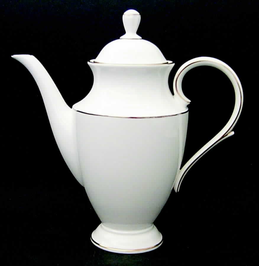 Classics Gold (Classics Coll) Coffee Pot & Lid by Lenox-1