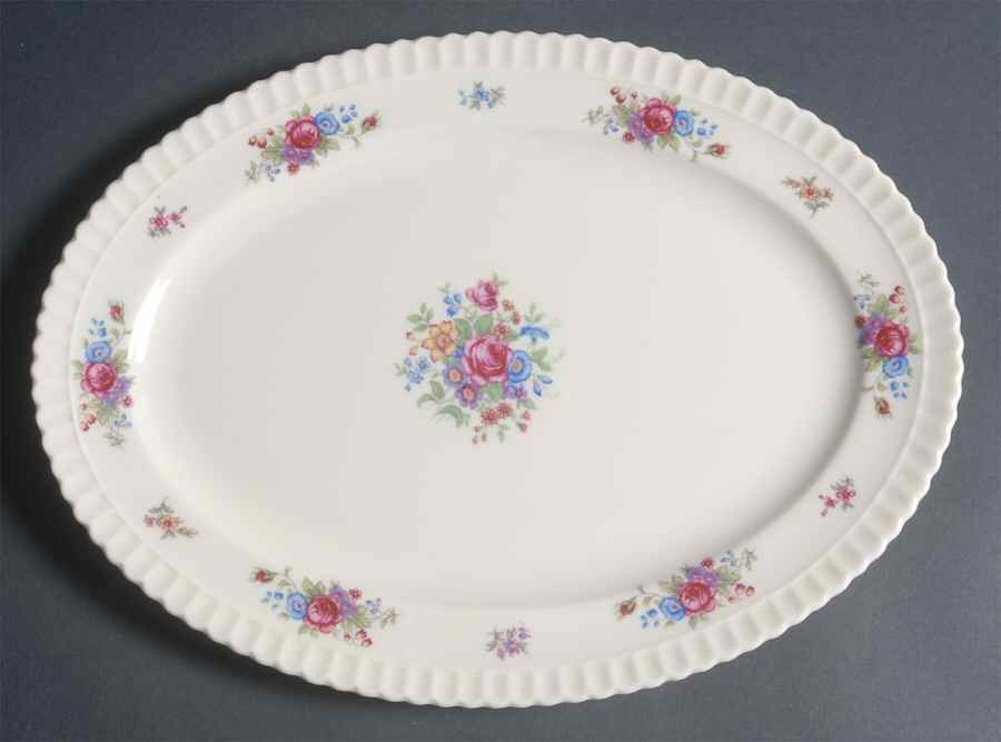 Classic Rose 13" Oval Serving Platter by Lenox-1