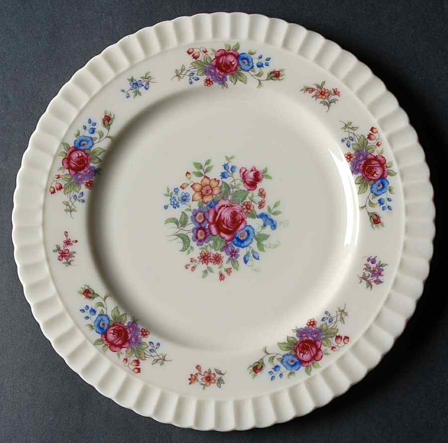 Classic Rose Salad Plate by Lenox-1