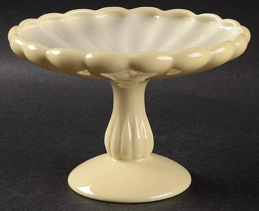 Classic Yellow Round Compote (Height X Width) by Lenox-1