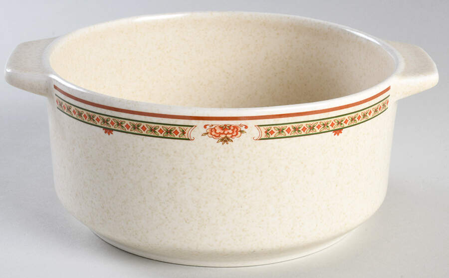 Coral Blossoms 6" Round Open Casserole by Lenox-1