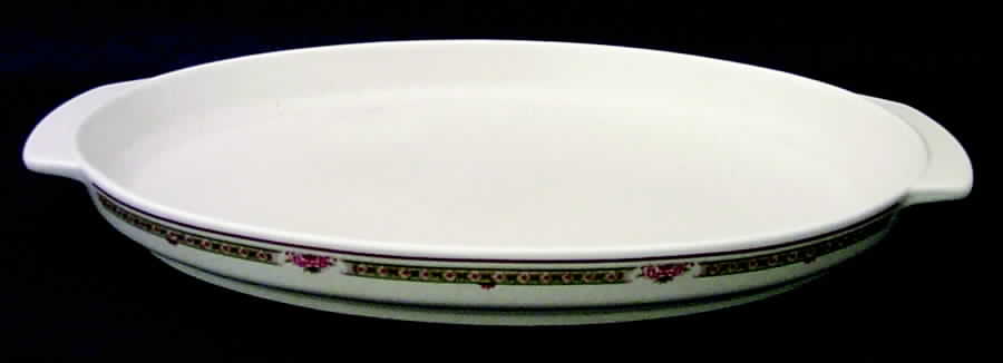 Coral Blossoms 15" Oval Roaster by Lenox-1