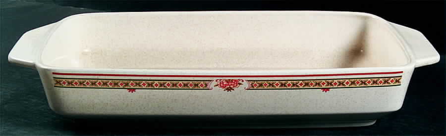 Coral Blossoms 15" Rectangular Baker by Lenox-1