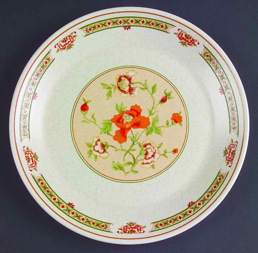 Coral Blossoms Salad Plate by Lenox-1