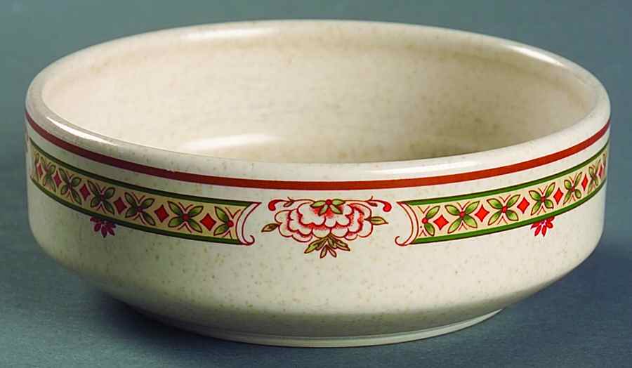 Coral Blossoms Fruit/Dessert (Sauce) Bowl by Lenox-1