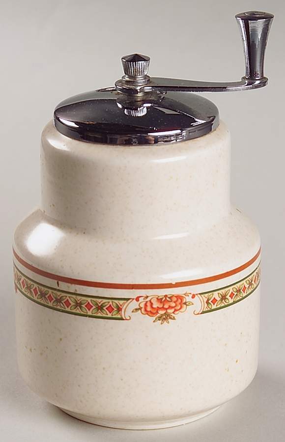 Coral Blossoms Pepper Mill (For Regular Salt & Pepper Mill Set) by Lenox-1