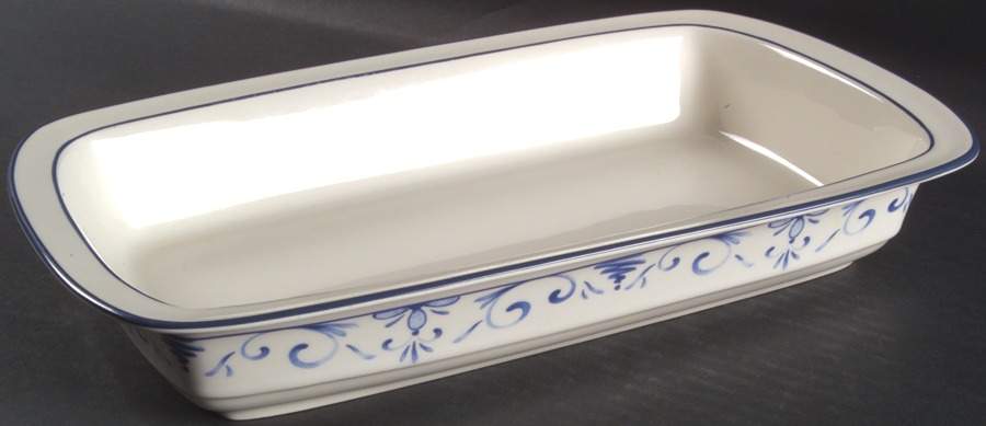 Country Blue 13"  Rectangular Baker by Lenox-1