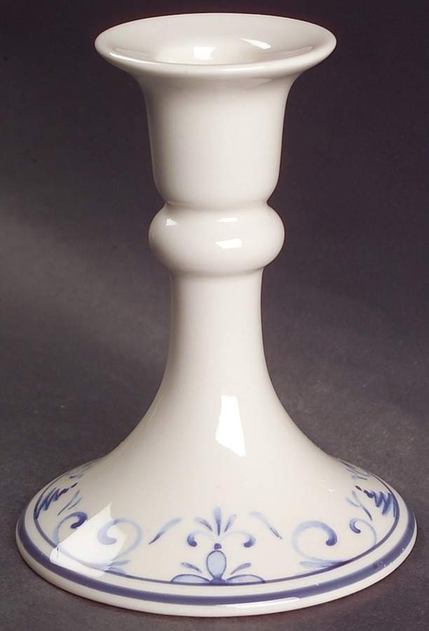 Country Blue Small Candlestick by Lenox-1