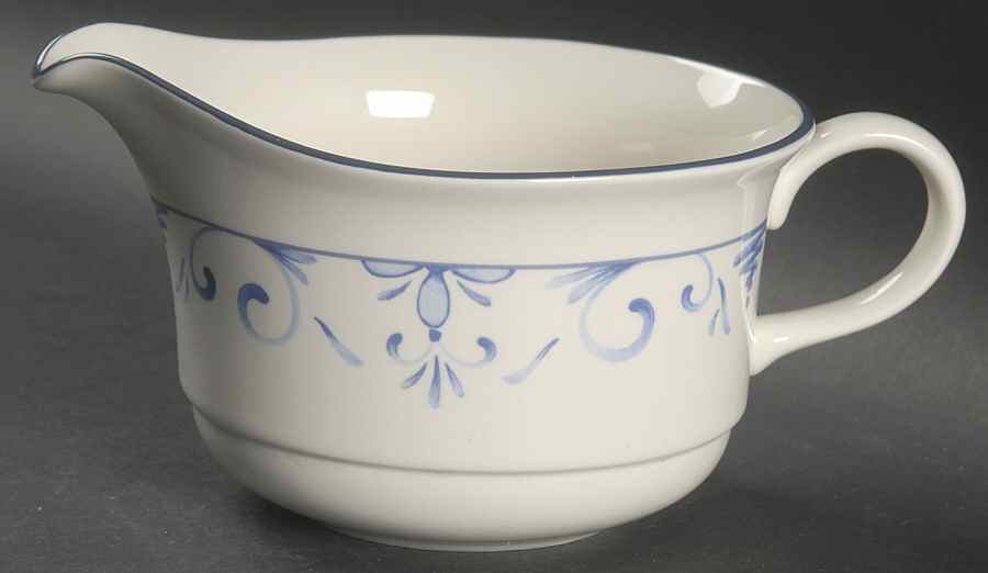 Country Blue Open Sauce Boat by Lenox-1