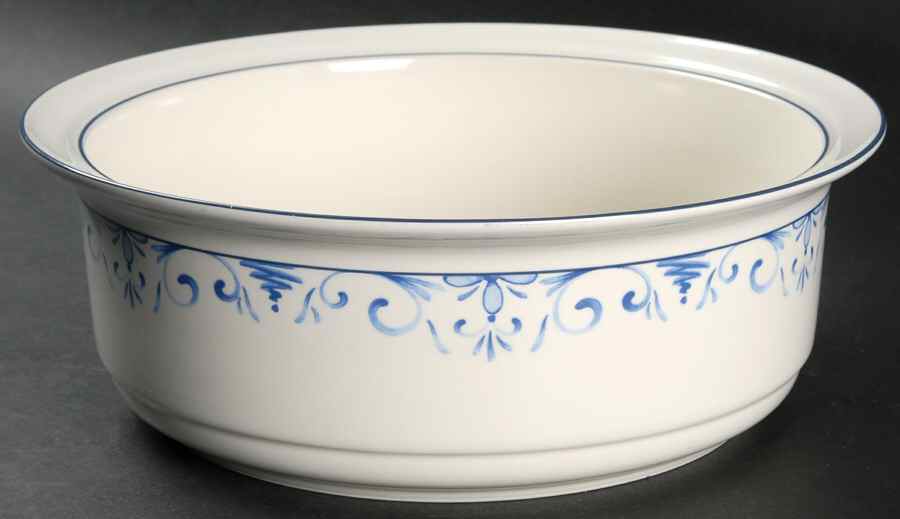 Country Blue 9" Round Open Casserole by Lenox-1