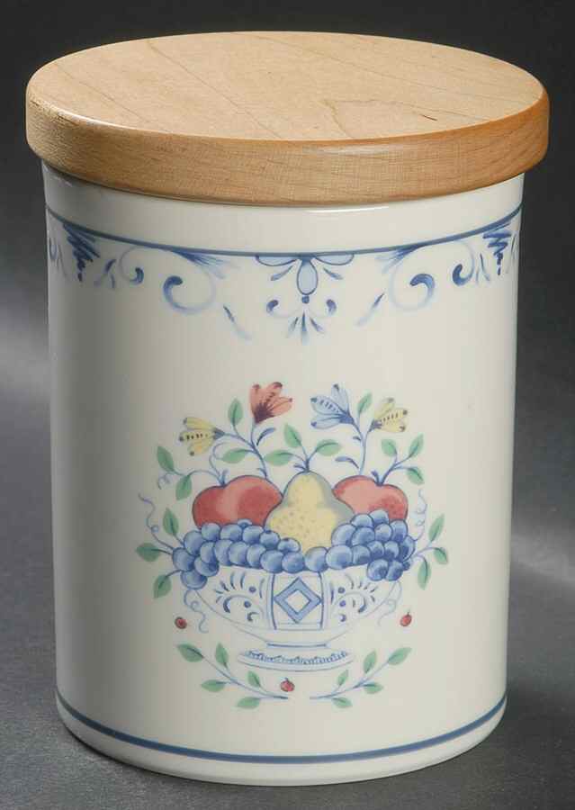 Country Blue Small Canister & Lid by Lenox-1