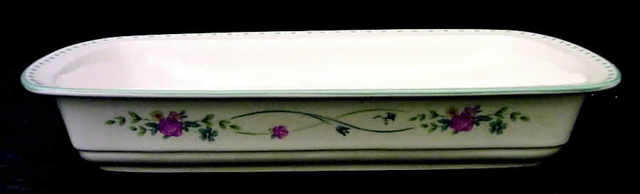 Country Cottage Blossoms 13"  Rectangular Baker by Lenox-1