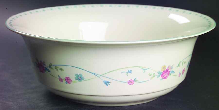 Country Cottage Blossoms 8" Round Vegetable Bowl by Lenox-1